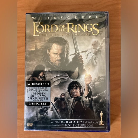 dvd Other - The Lord of the Rings The Return of the King New DVD Fantasy Sci-fi